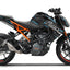 Dekor passend für KTM Duke 390- Skull Edition