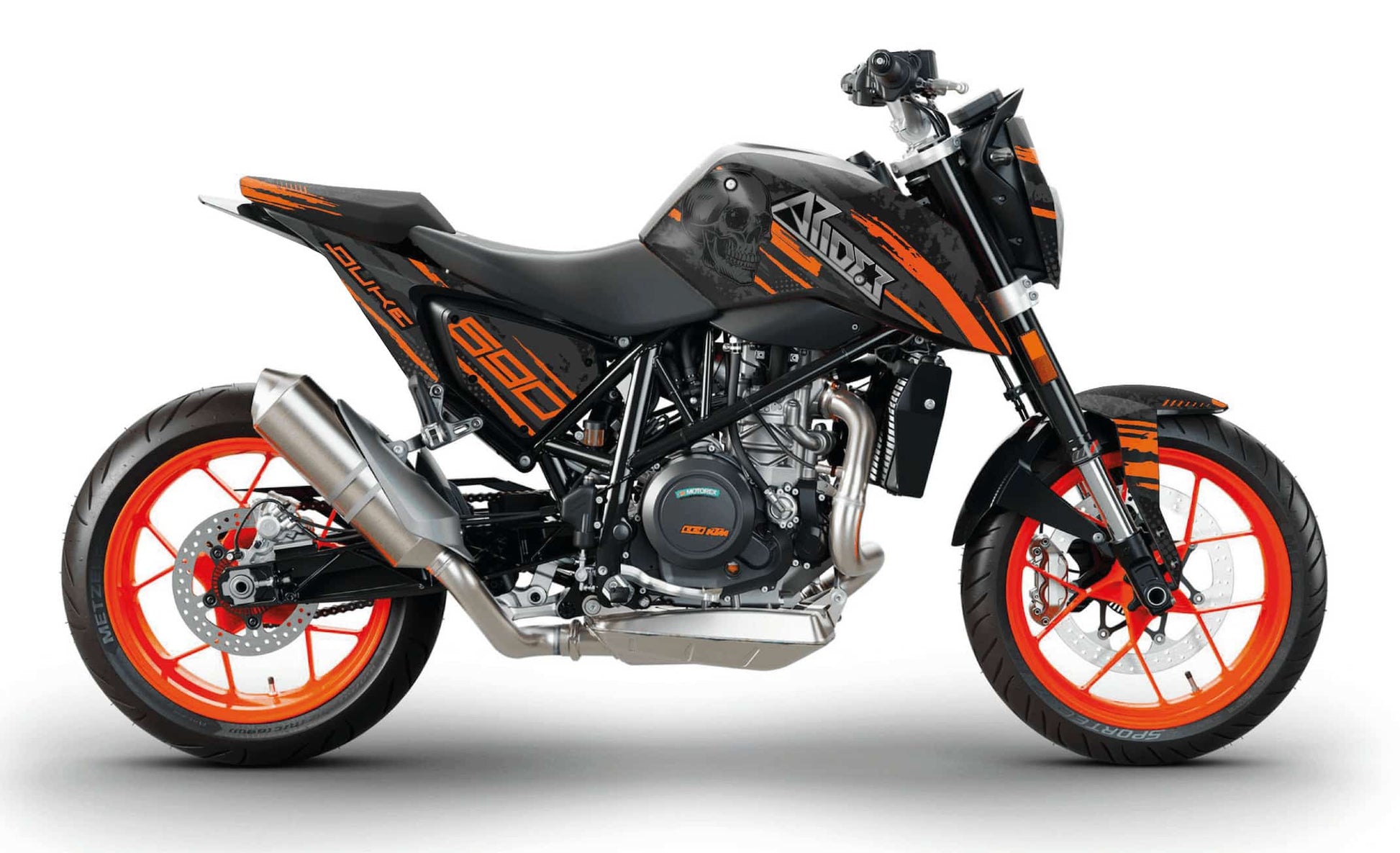 KTM Duke 690 R Dekor, Aufkleber Kit 2012 - 2020