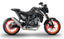 Dekor passend für KTM Duke 690- Skull Edition