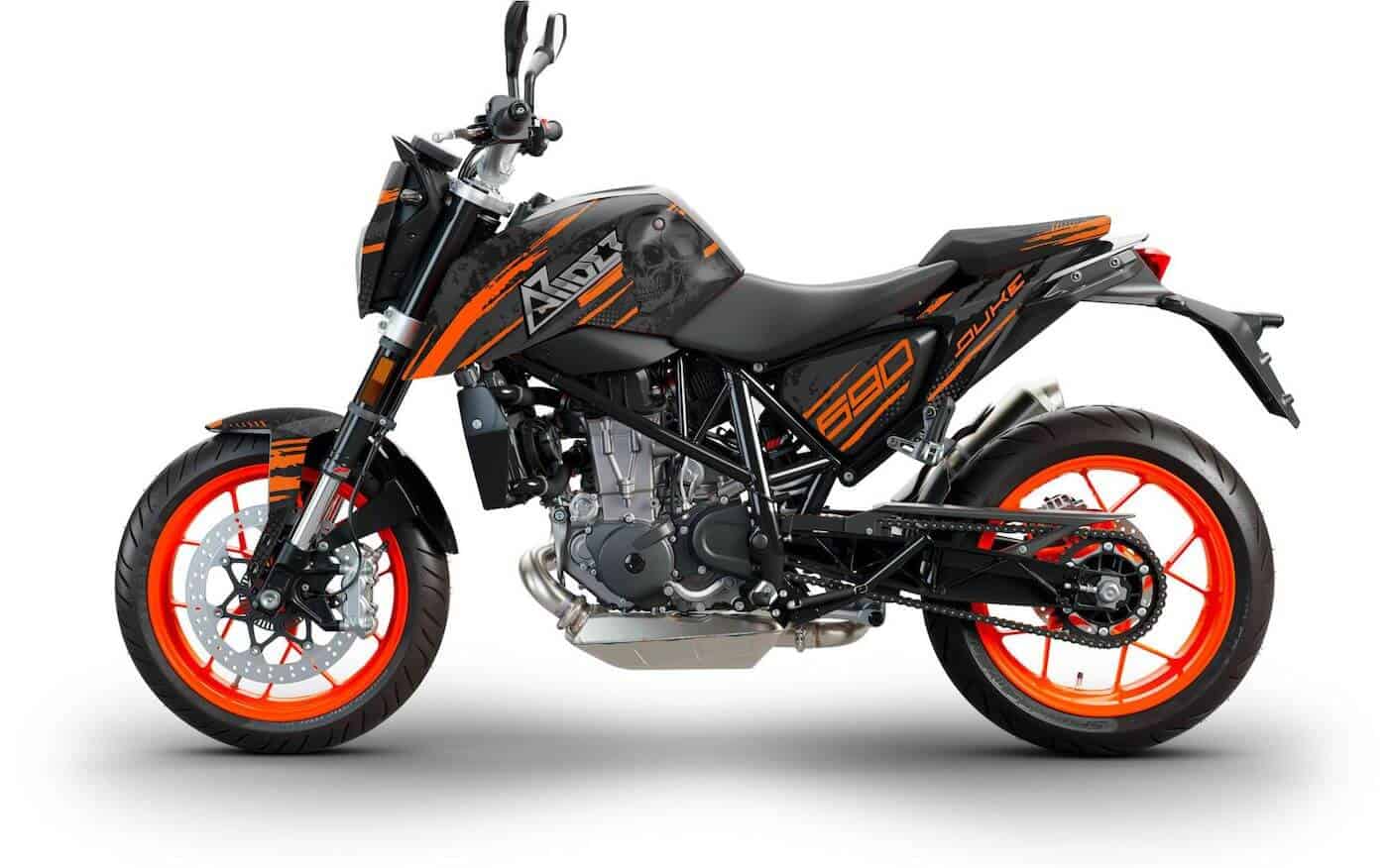 KTM Duke 690 R Dekor, Aufkleber Kit 2012 - 2020