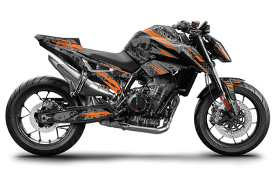 KTM Duke 790 Dekor, Aufkleber Kit 2018 - 2021