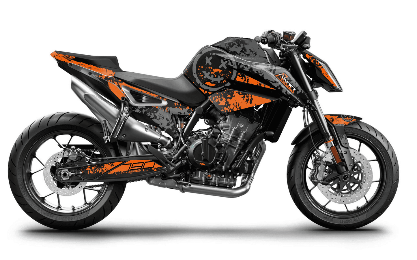 Dekor passend für KTM Duke 790- Smiley Edition