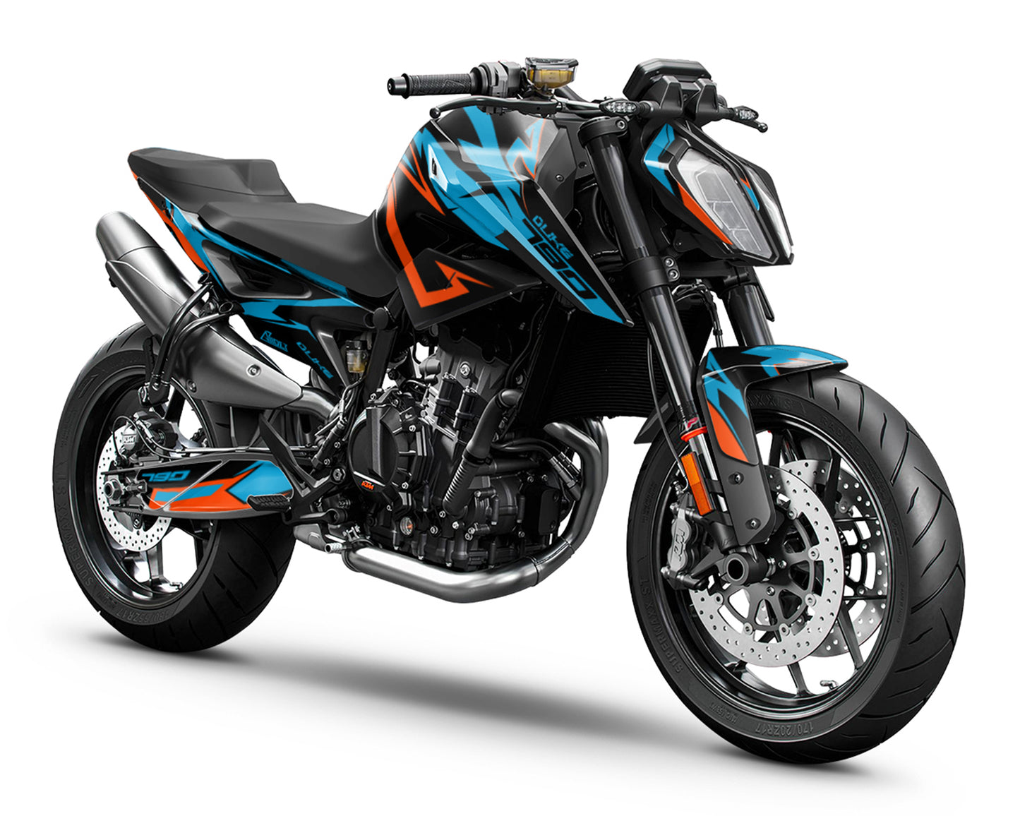 Dekor passend für KTM Duke 790- Claw Edition