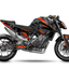 Dekor passend für KTM Duke 890 R- Skull Edition