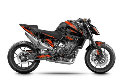 Dekor passend für KTM Duke 890 R- Skull Edition