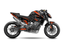 Dekor passend für KTM Duke 890 R- Skull Edition