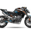 Dekor passend für KTM Duke 890 (R)- Classic Edition