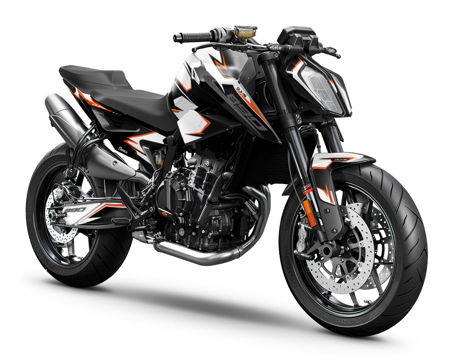 Dekor passend für KTM Duke 890 (R)- Finest Edition