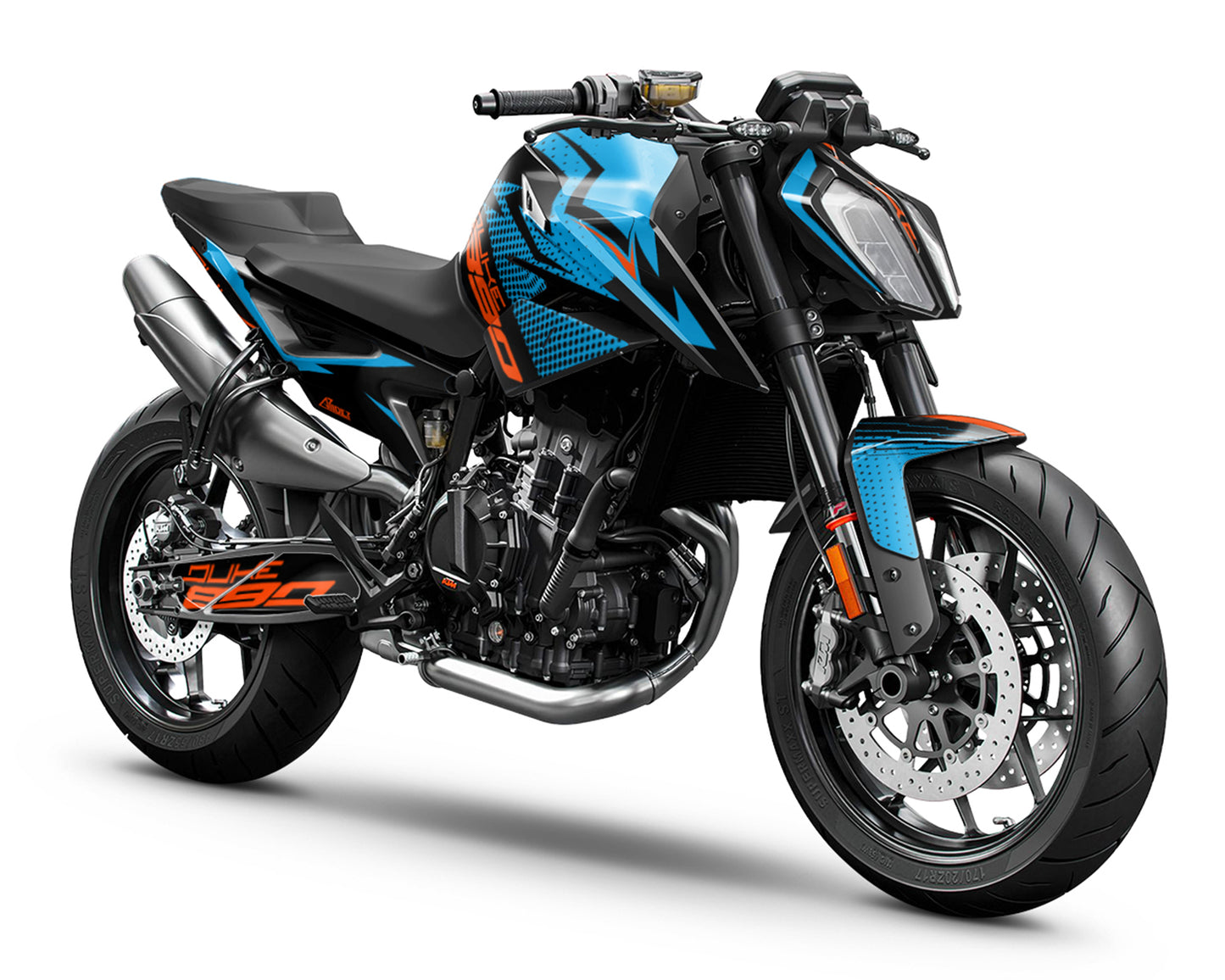 Dekor passend für KTM Duke 890 (R)- Sonic Edition