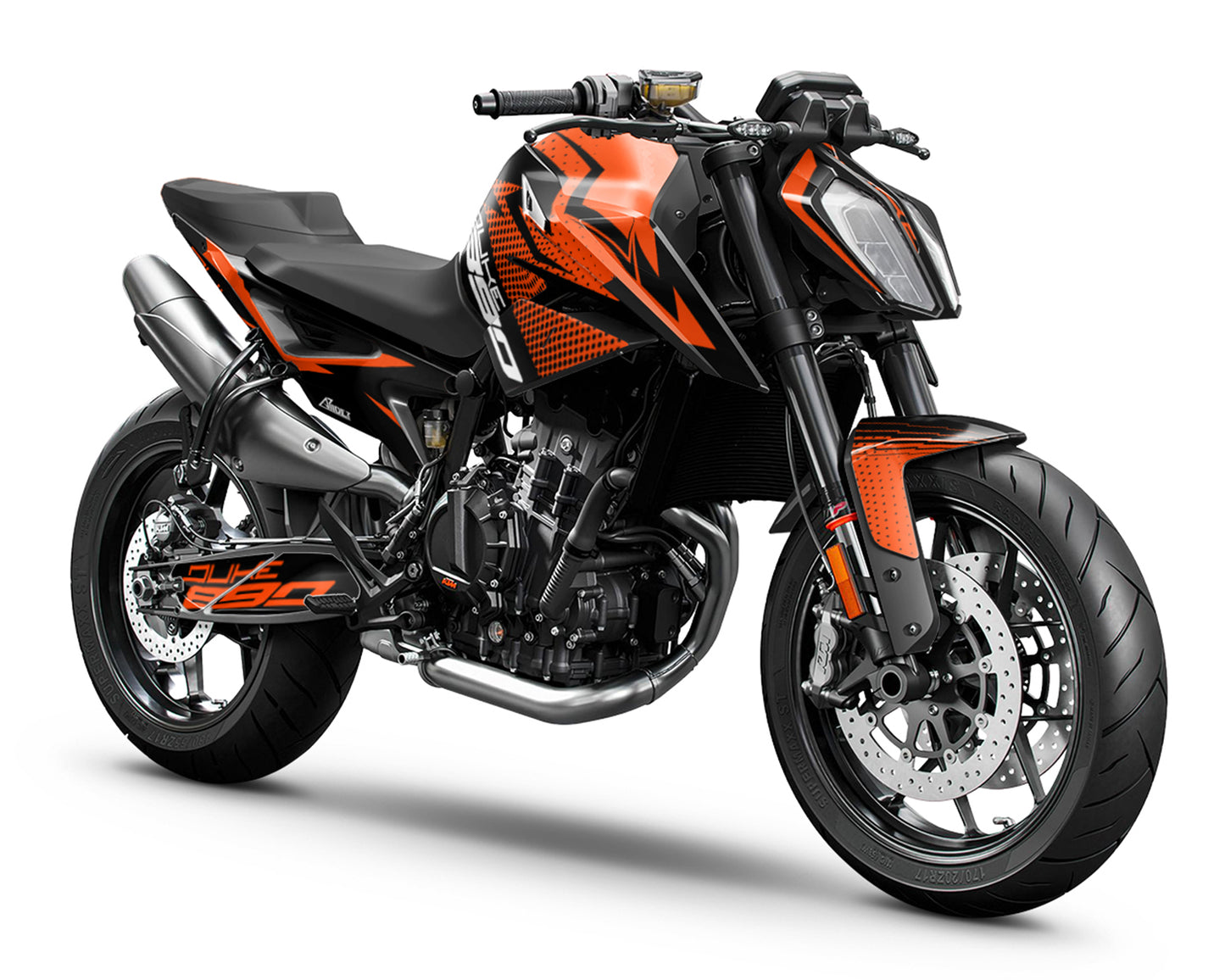 Dekor passend für KTM Duke 890 (R)- Sonic Edition