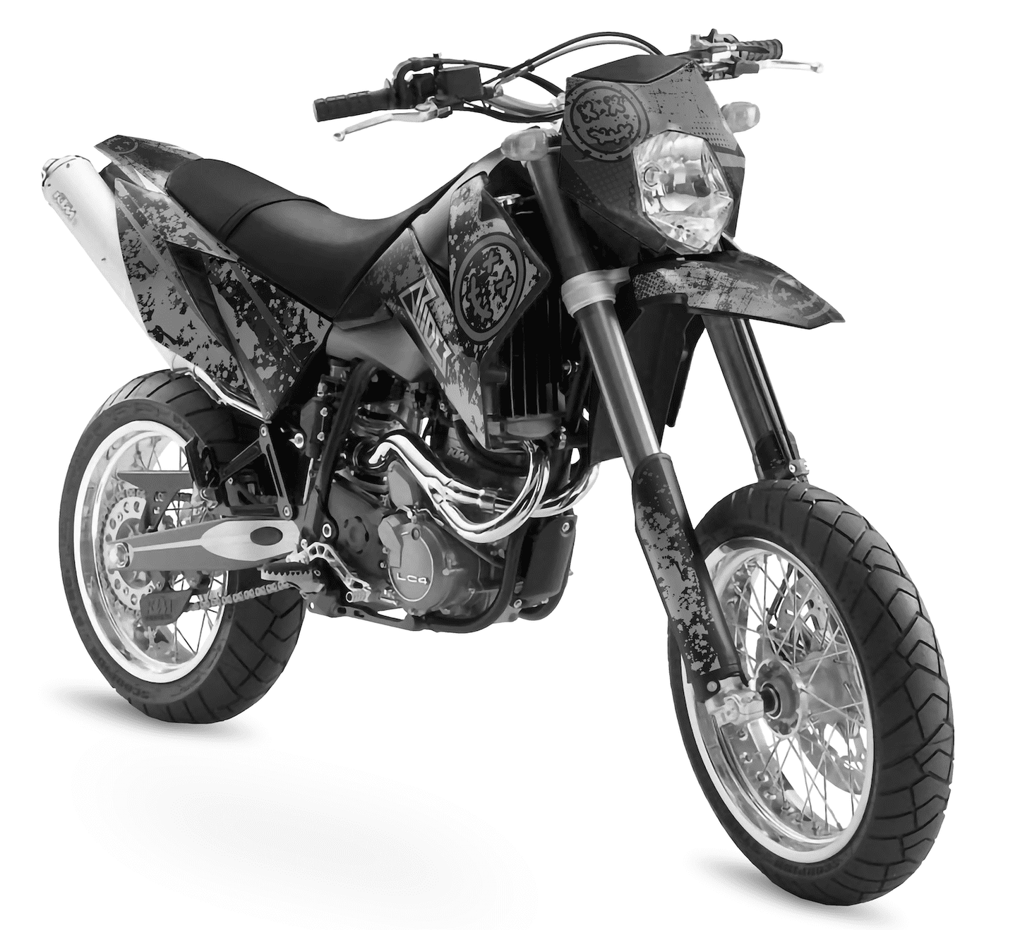 Dekor passend für KTM LC4 640- Smiley Edition