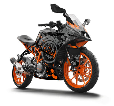 Dekor passend für KTM RC 125- Smiley Edition