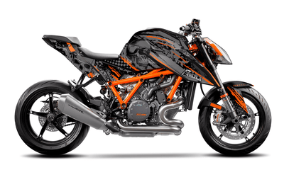 Dekor passend für KTM Super Duke 1290 R - Skull Edition