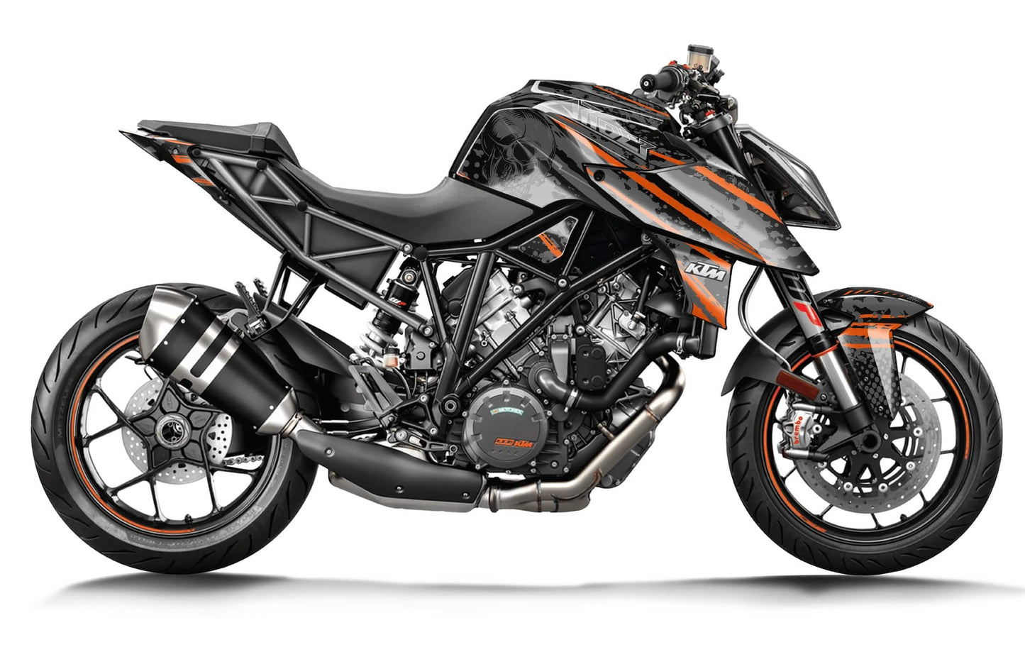 Dekor passend für KTM Super Duke 1290 R - Skull Edition