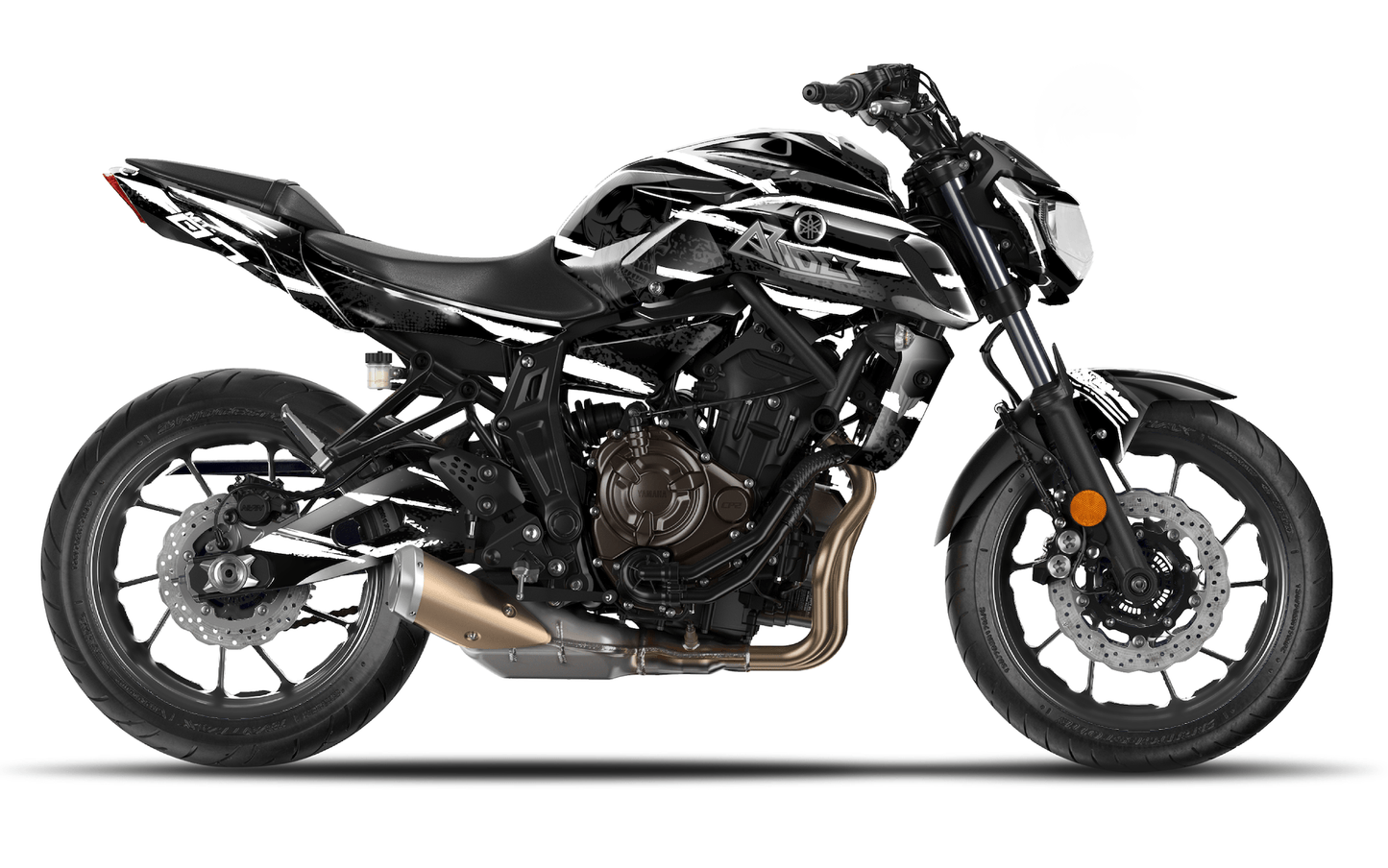 Dekor passend für Yamaha MT 07 - Skull Edition