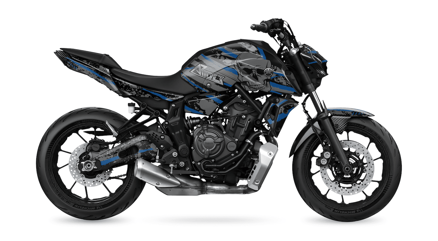 Dekor passend für Yamaha MT 07 - Skull Edition