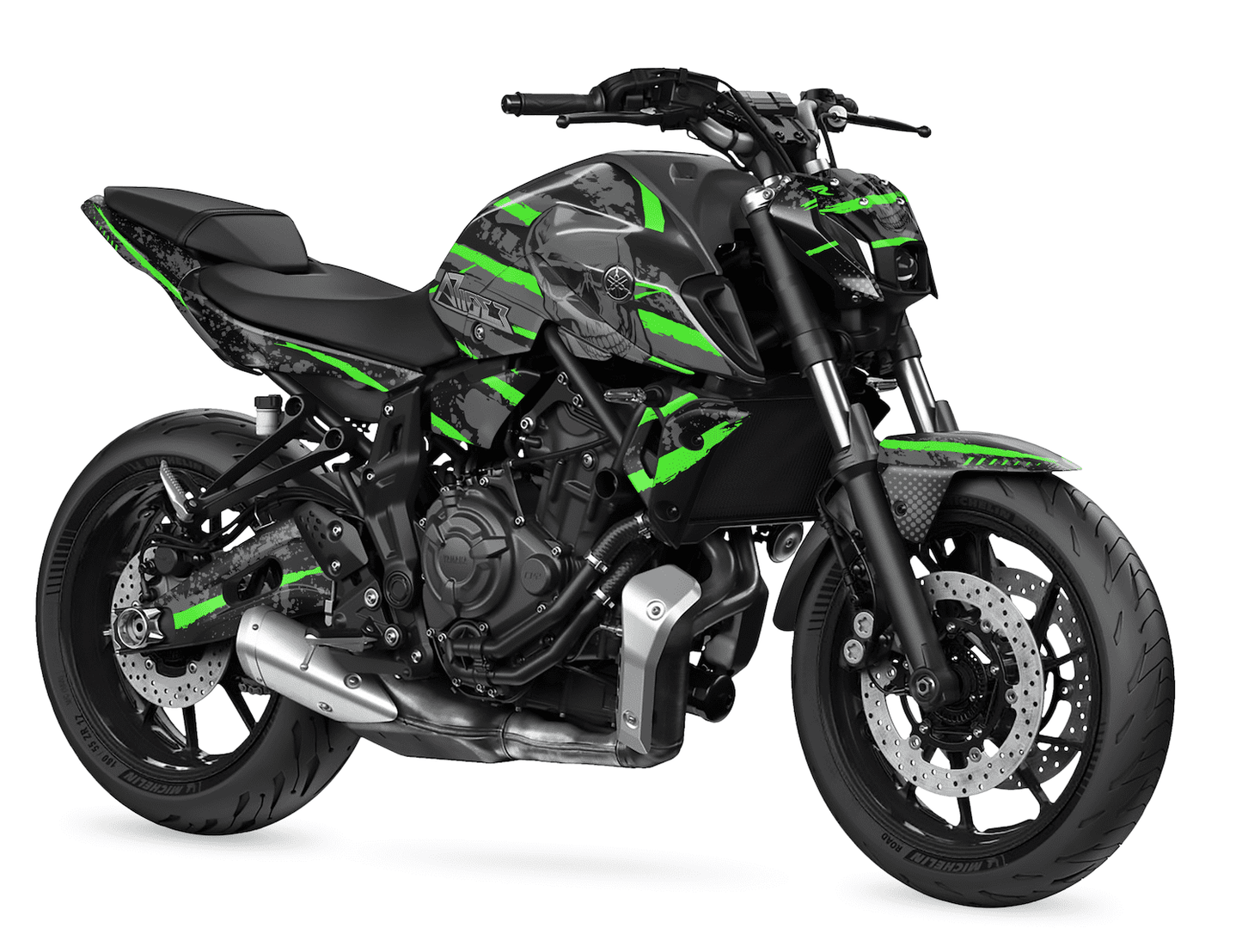 Dekor passend für Yamaha MT 07 - Skull Edition