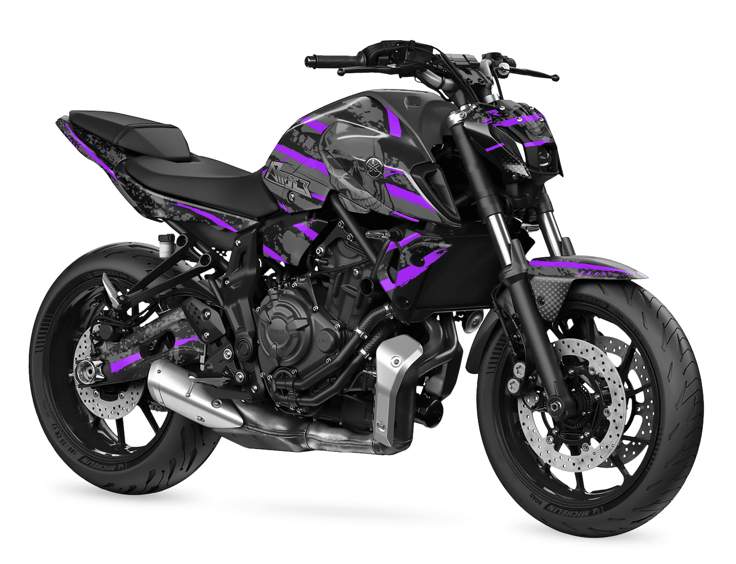 Dekor passend für Yamaha MT 07 - Skull Edition