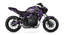 Dekor passend für Yamaha MT 07 - Skull Edition