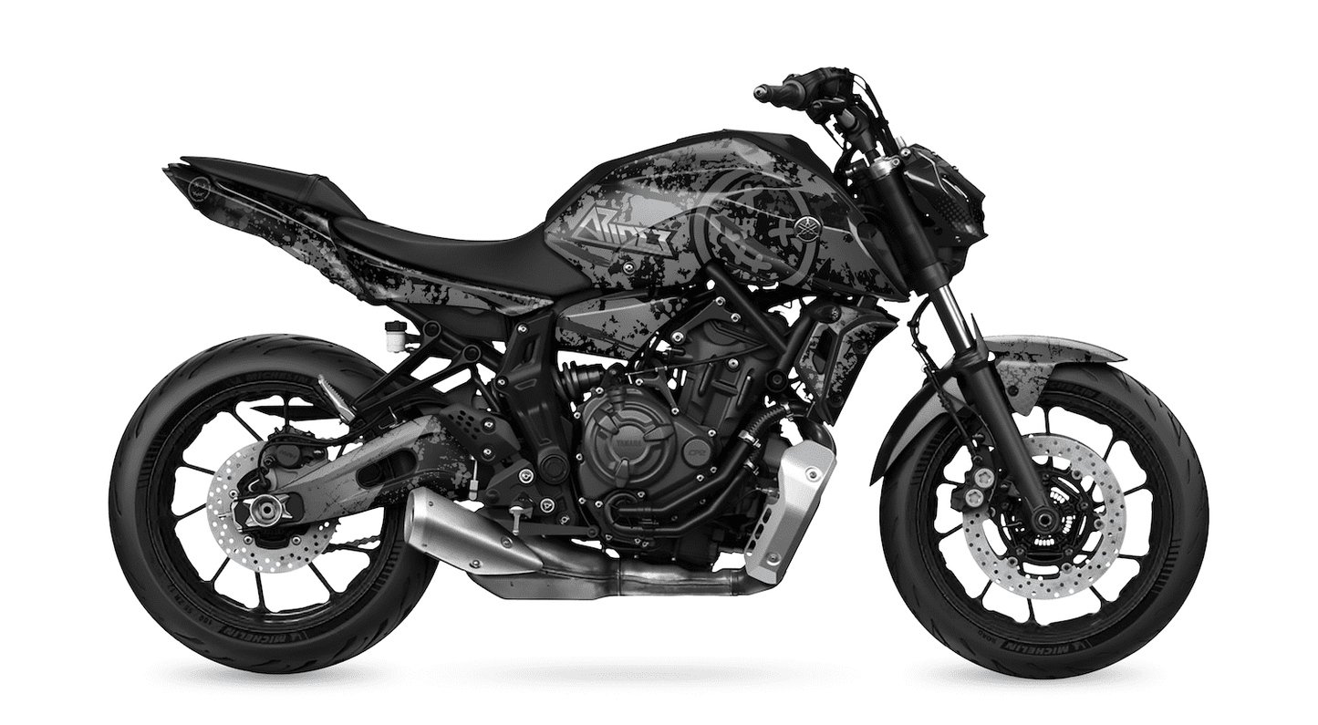 Dekor passend für Yamaha MT 07- Smiley Edition