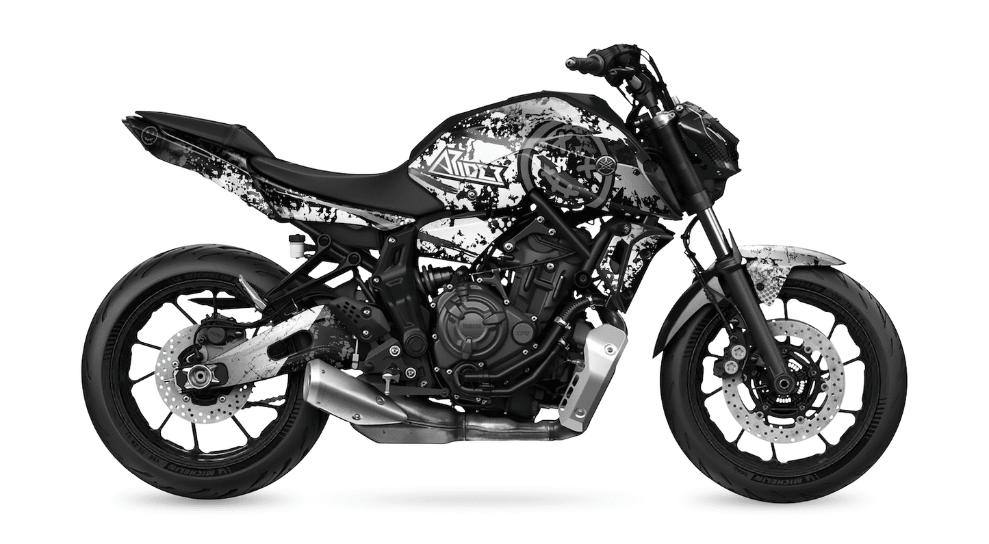 Dekor passend für Yamaha MT 07- Smiley Edition