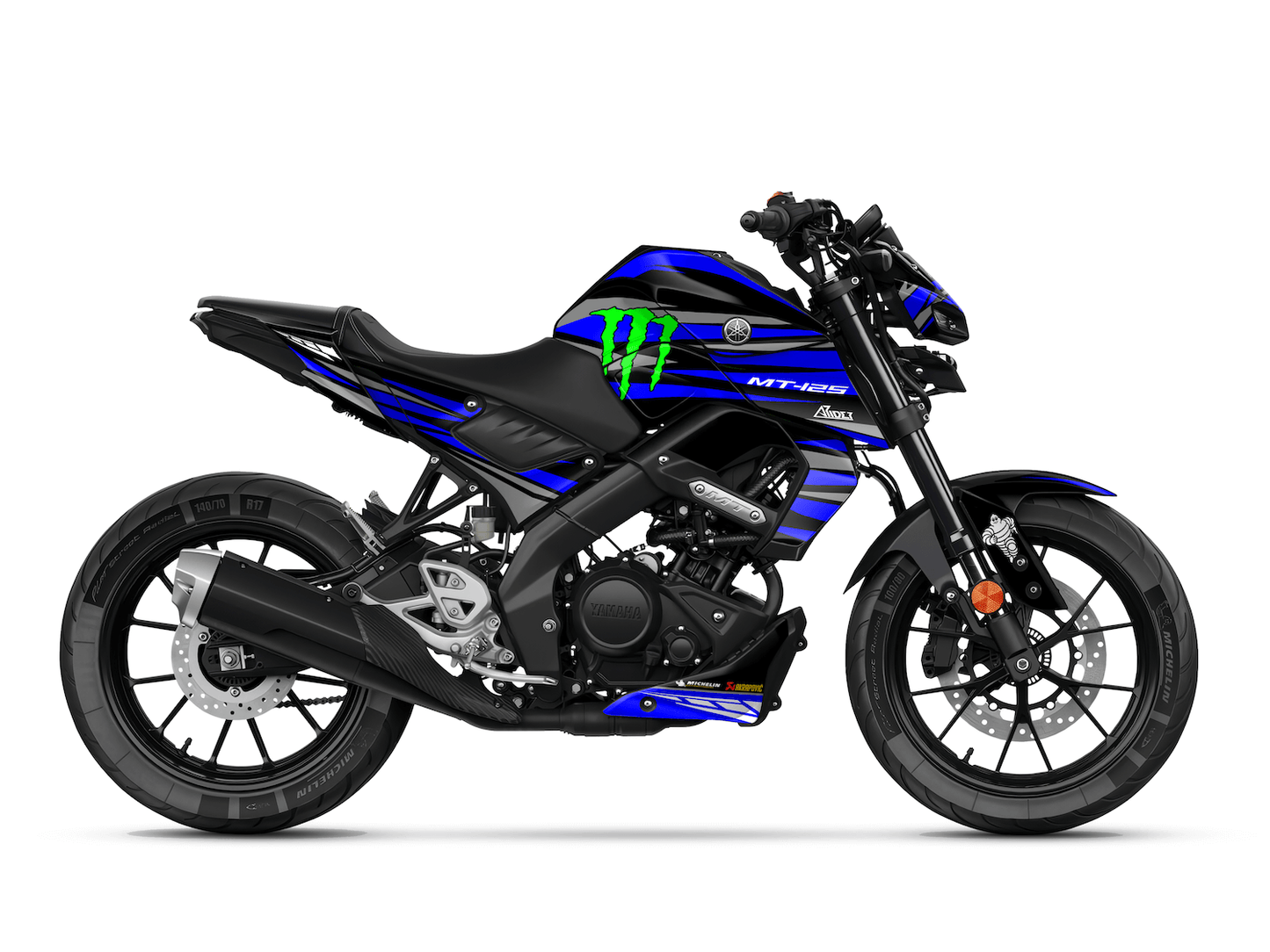 Dekor passend für Yamaha MT 125 - Beast Edition