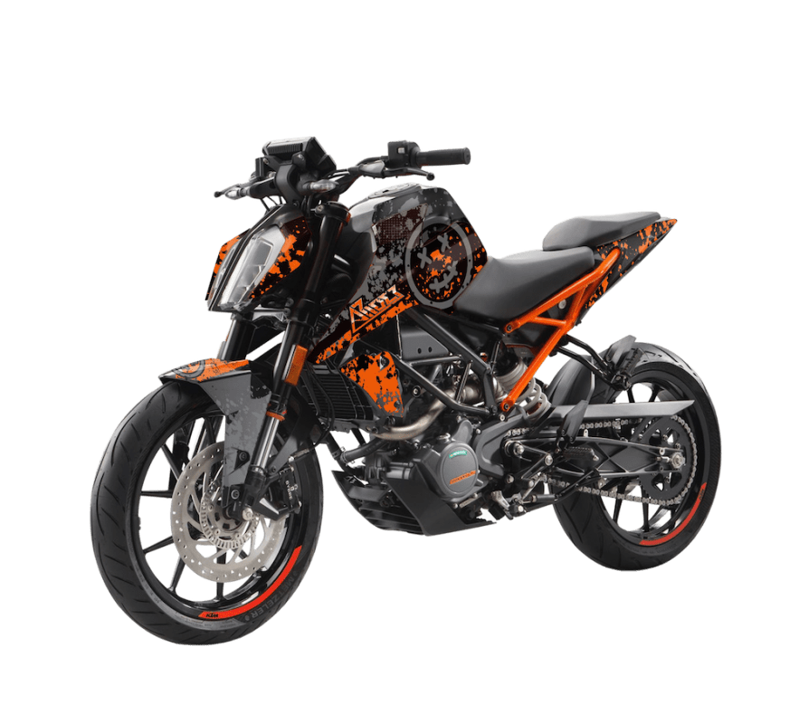 KTM Duke 390 Dekor (Graphic) Kit 2013 - 2022